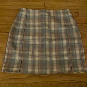 Size small plaid mini skirt